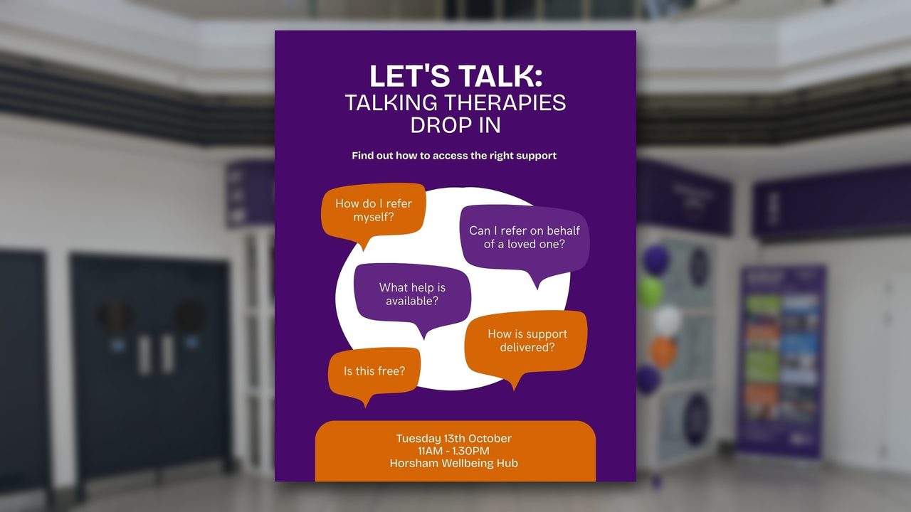 Let's Talk - Horsham District Wellbeing Hub - Horsham Event