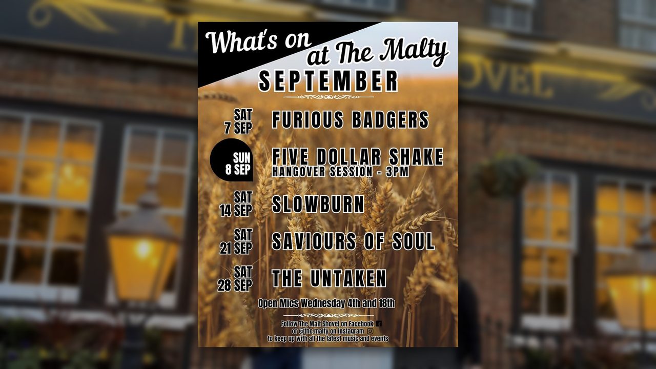 The Untaken - The Malt Shovel - Horsham Event