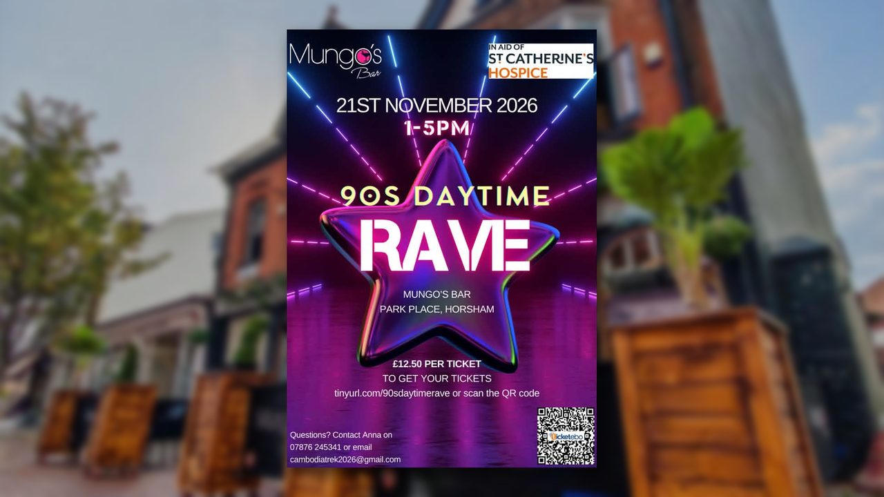90s Daytime Rave - Mungos Bar - Horsham Event
