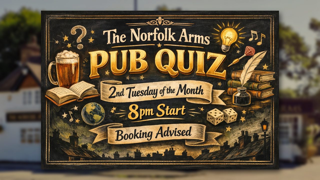 Quiz Night - The Norfolk Arms - Horsham Event