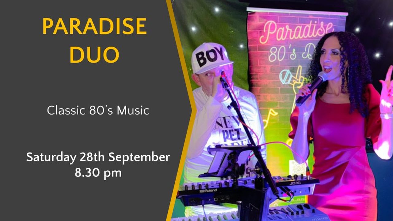 Paradise Duo - The Norfolk Arms - Horsham Event