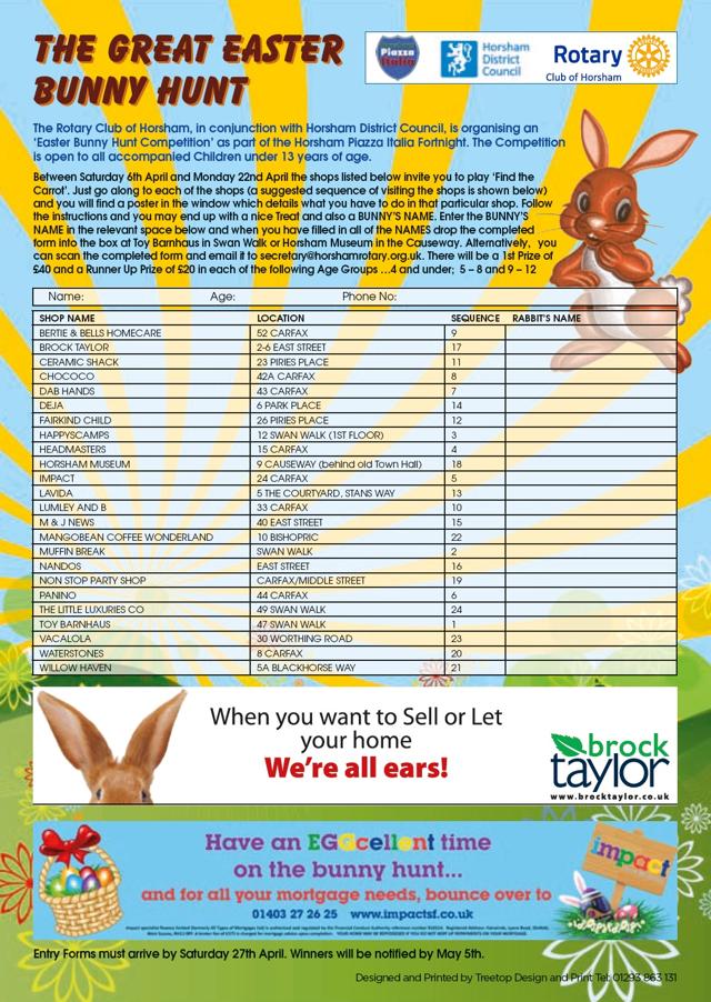 Easter Bunny Hunt