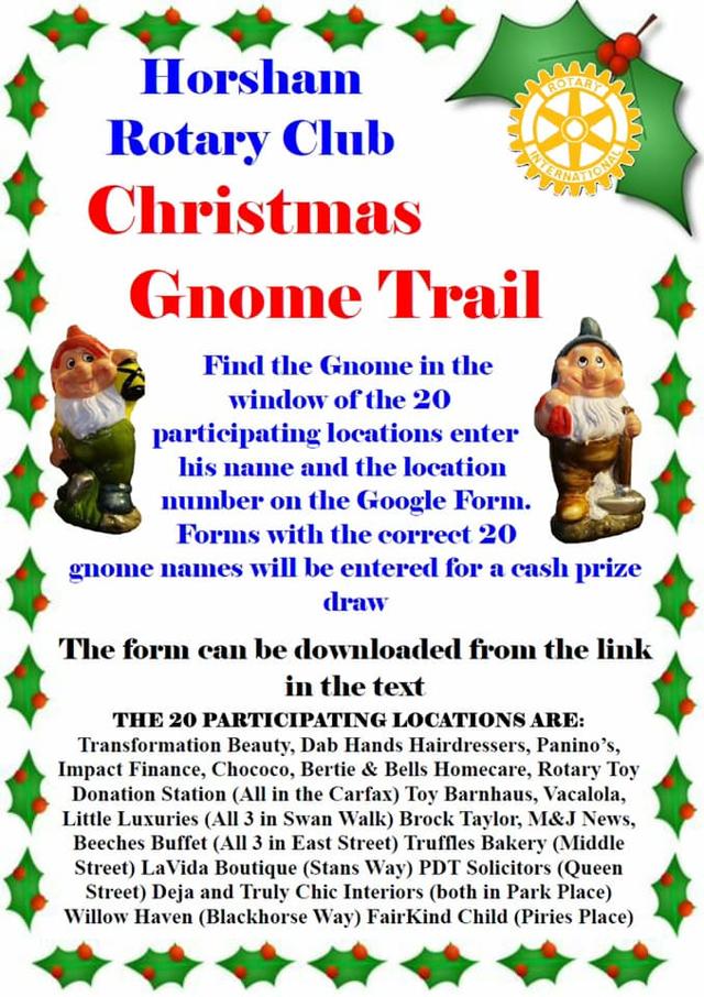 Christmas Gnome Trail