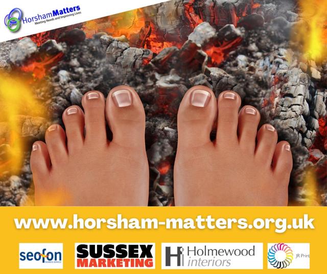 Horsham Matters Fire Walk
