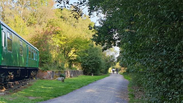 The Downs Link at West Grinstead