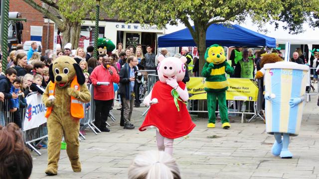 Horsham Charity Mascots Race