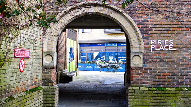 Piries Place from Stan's Way Horsham
