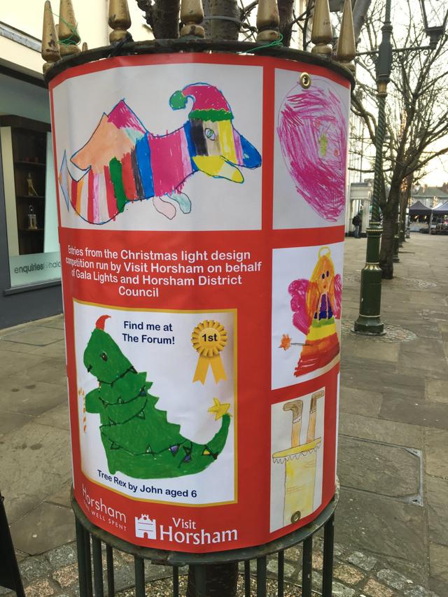 Horsham Christmas Lights Competition Tree Wrap
