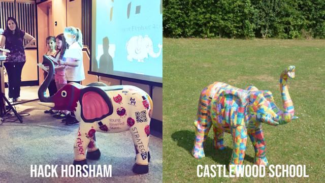 Visit Horsham Sponsored Elephants