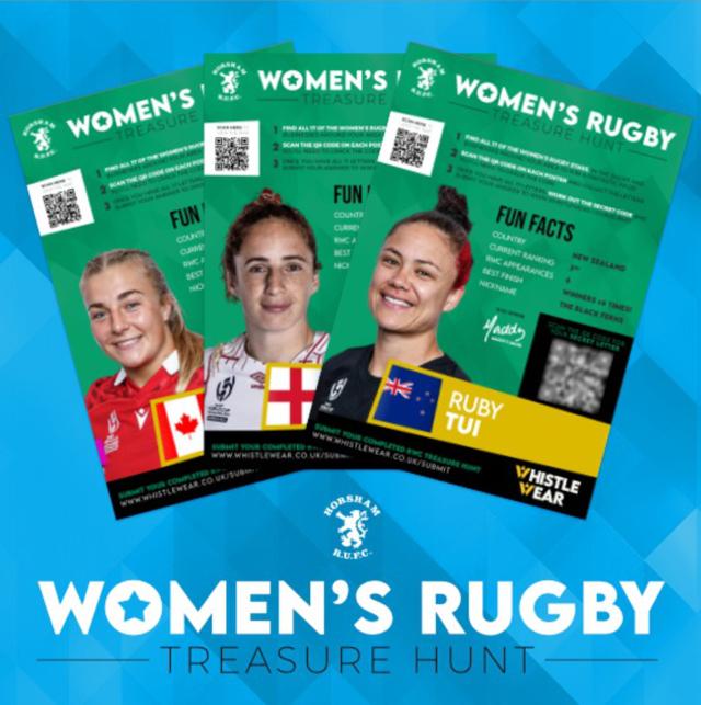 Women's Rugby Treasure Hunt
