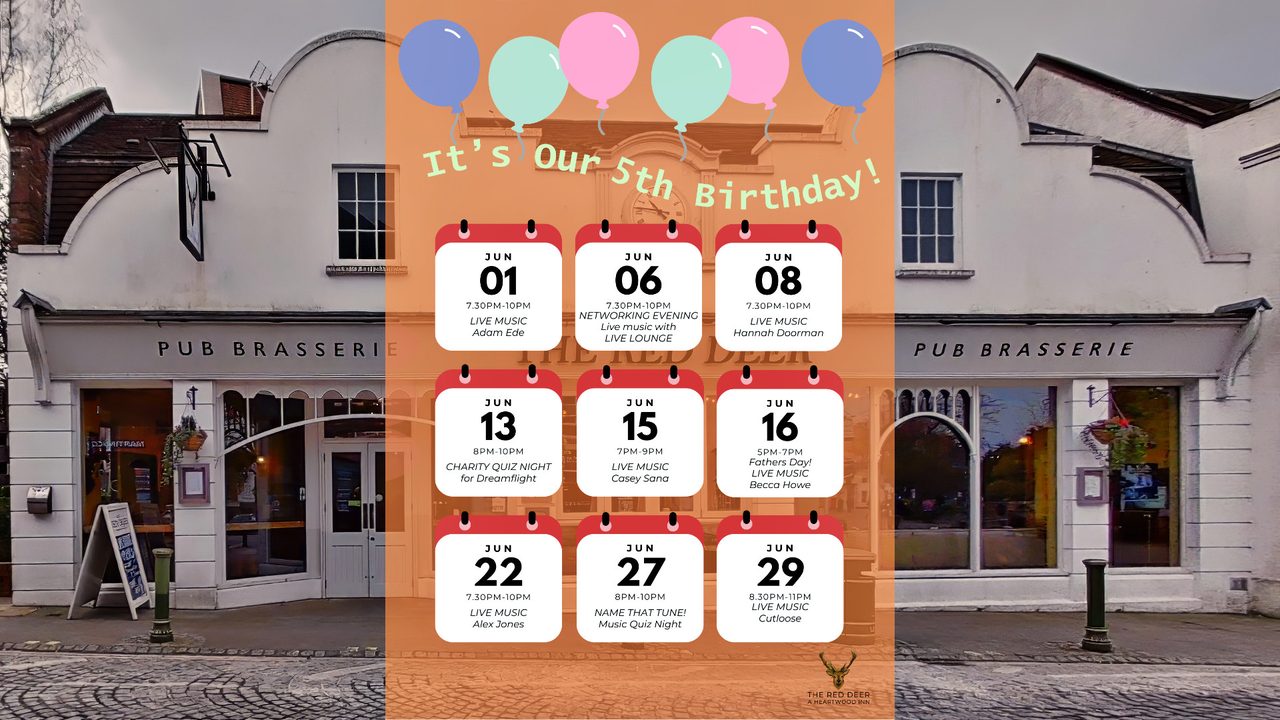 Live music with Becca Howe - The Red Deer - Horsham Event
