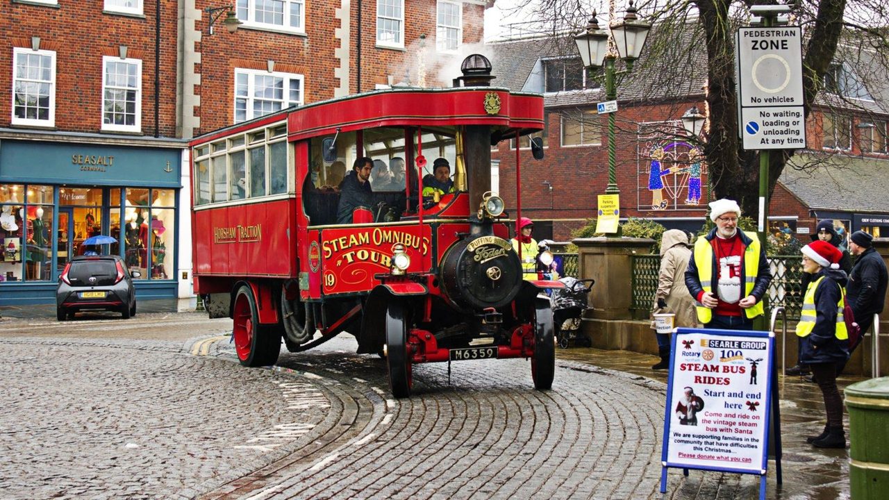 Steam Bus Ride with Santa - Carfax - Horsham Event
