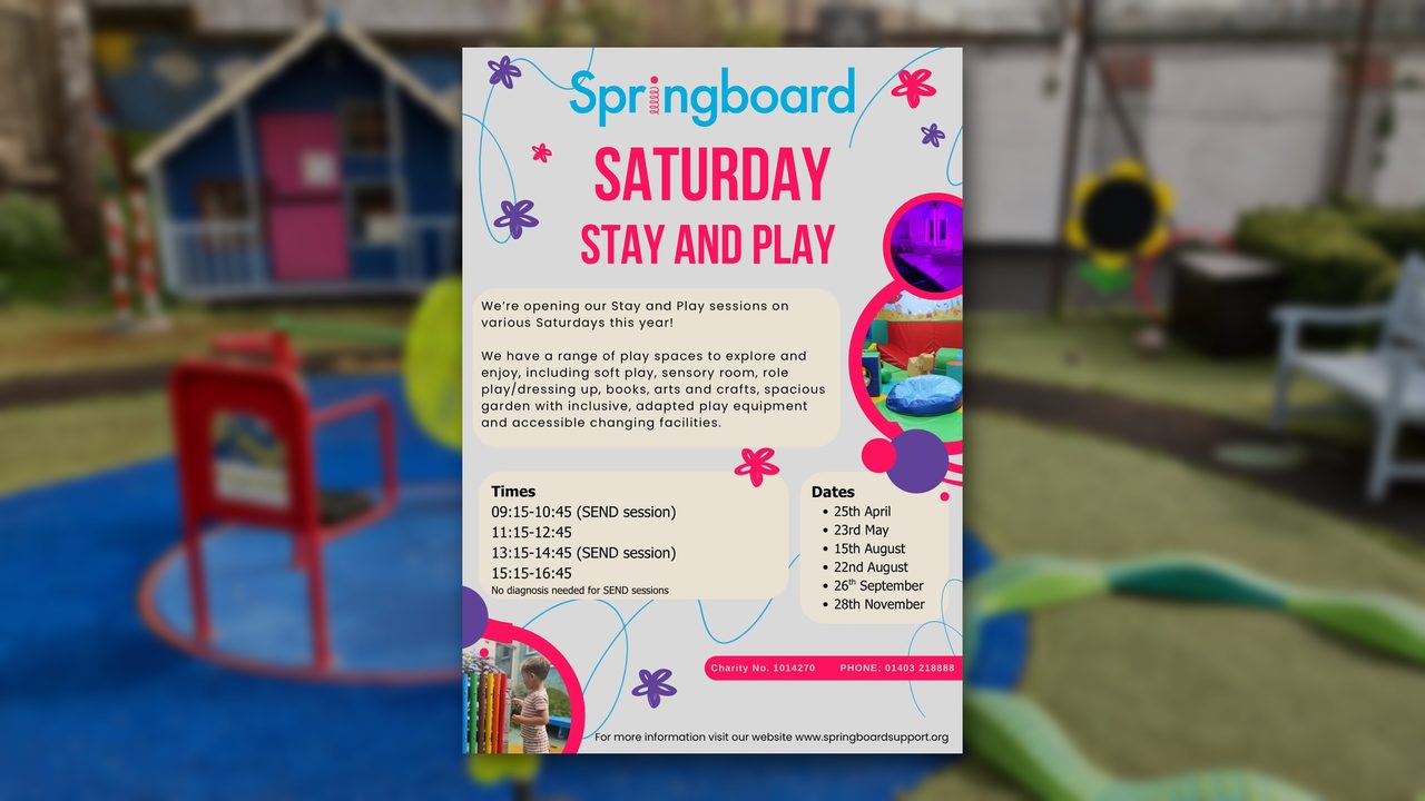 Stay and Play - Springboard - Horsham Event