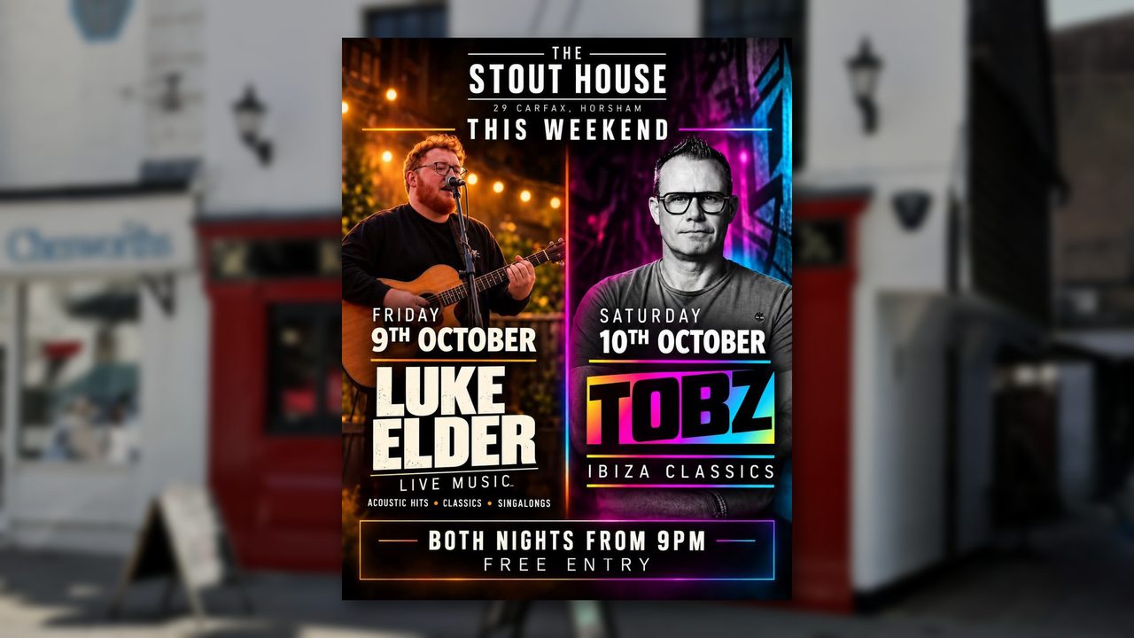 Luke Elder - The Stout House - Horsham Event