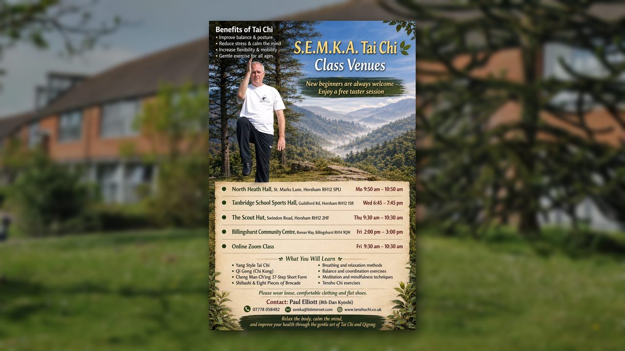 Tai Chi & Qi Gong - Tanbridge House School - Horsham Event