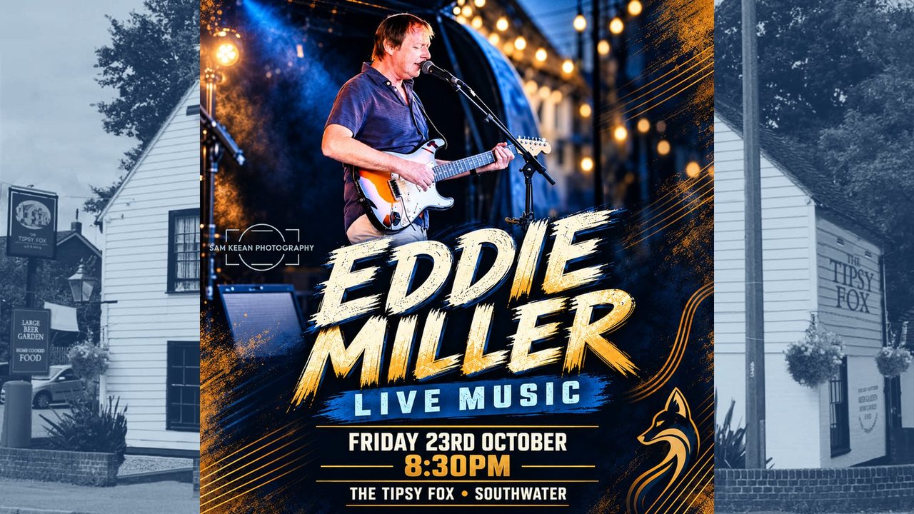 Live Music with Eddie Miller - The Tipsy Fox - Horsham Event