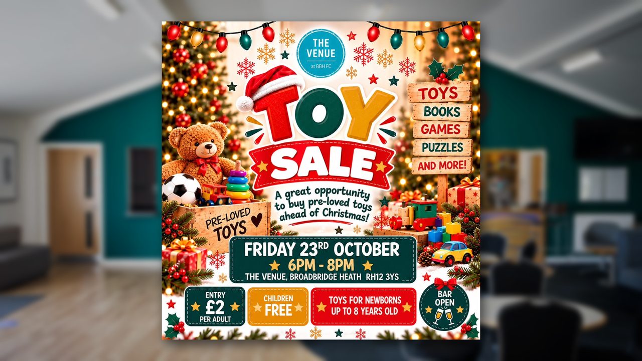 Toy Sale - The Venue - Horsham Event