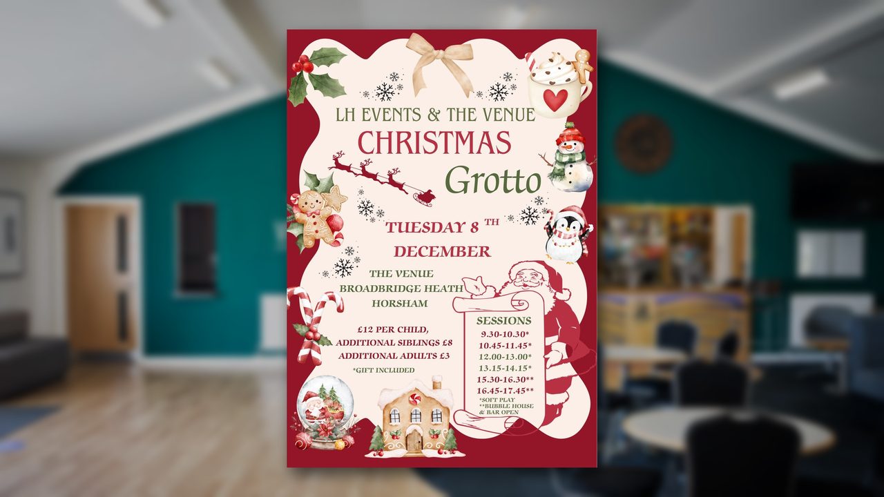Christmas Grotto - The Venue - Horsham Event