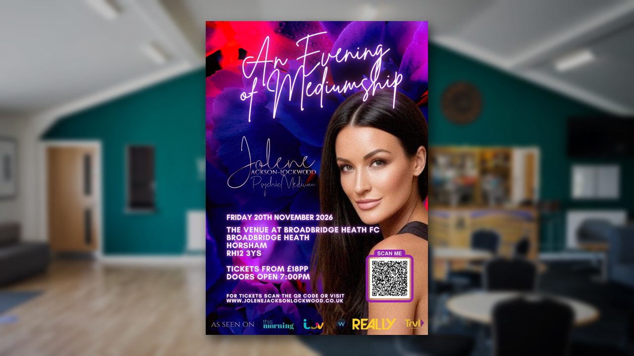 An Evening of Mediumship with Jolene - The Venue - Horsham Event