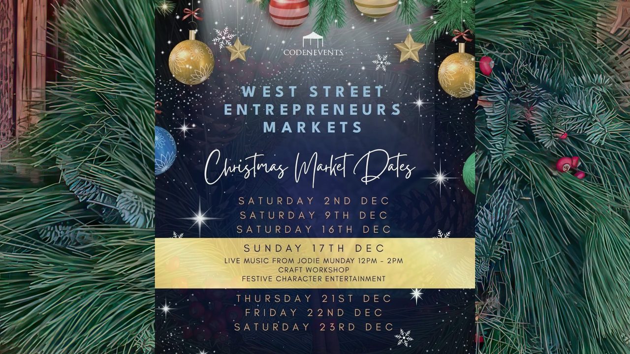 Sunday Christmas Market - West Street - Horsham Event