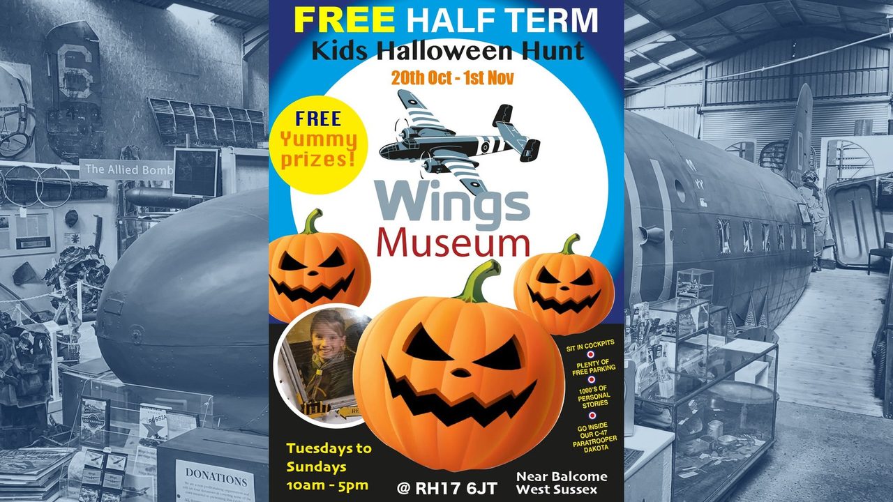 Kids Halloween Hunt - Wings Aviation Museum - Horsham Event