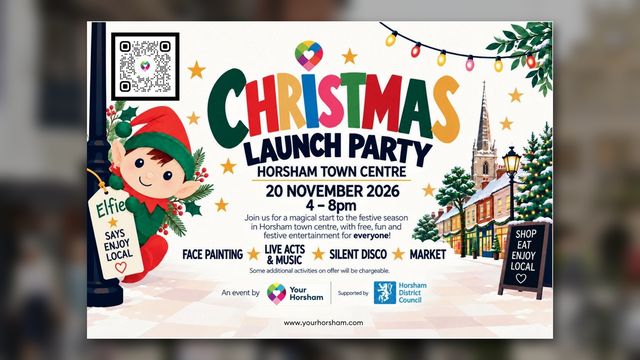 Christmas Launch Party - Horsham Town Centre
