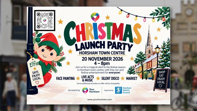 Christmas Launch Party - Horsham Town Centre