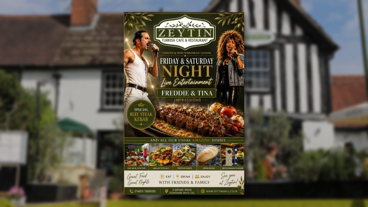 Tribute Night - Zeytin - Horsham Event
