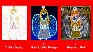 Horsham's Children get a chance to design a Christmas Light for Horsham 2019