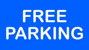 Free parking in all Horsham District Council owned car parks