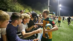 Horsham FC's first home game of the new season thrills bumper crowd. 