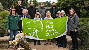 Horsham Park has been recognised for the second year running as one of the best green spaces in the UK.