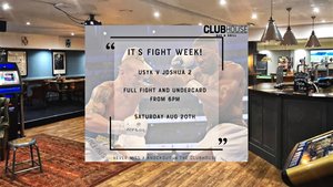 Horsham Sports Bar shows fight of the year.
