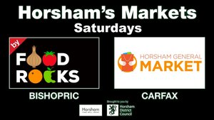 Horsham Town Centre Markets continue to supply essential foods