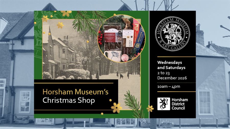 Horsham Museum to open its Christmas Shop during the current temporary closure