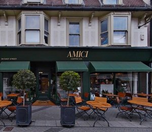Take a look inside Amici - Horsham's latest Coffee Shop