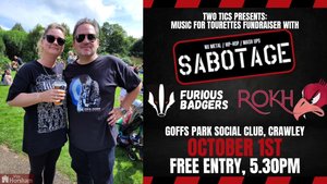 Two Tics musical duo reform for Tourettes benefit concert