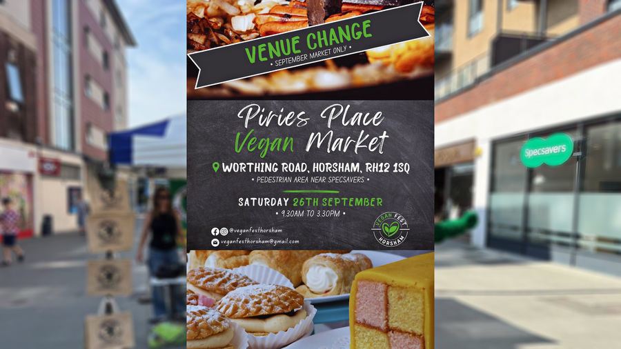 Vegan Fest Horsham Announces Temporary Relocation to West Street