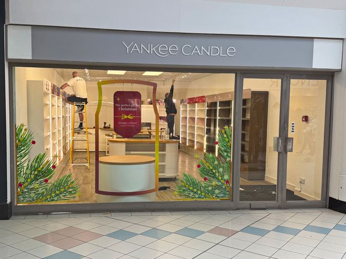 Yankee Candle prepares to open Pop Up Horsham Store